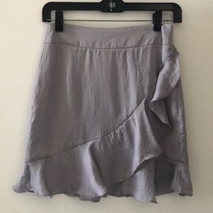 Grey Mini Skirt NWT
